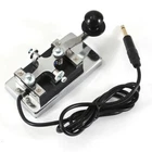 Ham shortwave radio CW Morse telegraph key K-4 heavy hand key