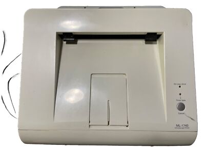 Samsung ML-1740 Office Monochrome Laser Printer No Ink To Test
