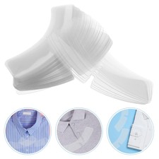 100pcs Men Shirt Collar Support Practical Fixing Stays Plastic Collar Supports
