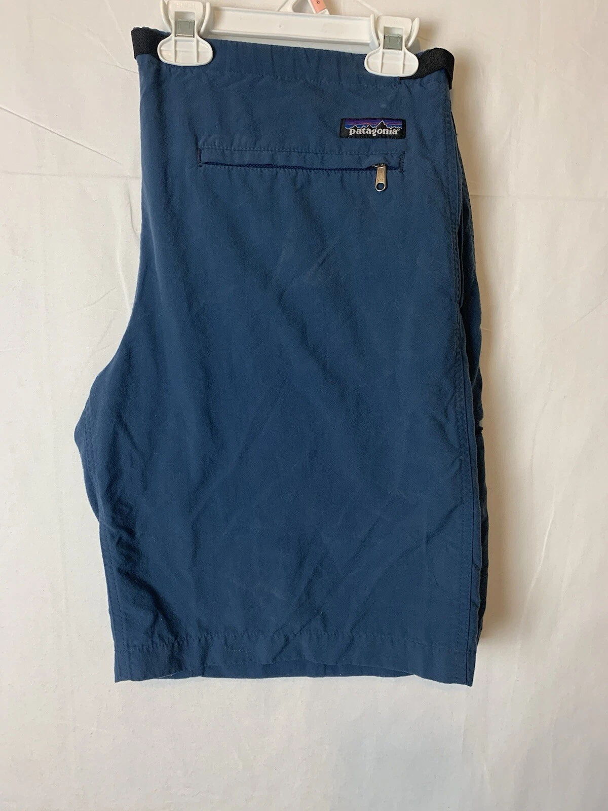 Vintage Patagonia Men’s Outdoor Fishing Shorts Camping Hiking Blue Stretch