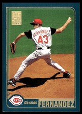 Osvaldo Fernandez 2001 Topps #519 Reds MLB READ FREE SHIPPING AutographDen