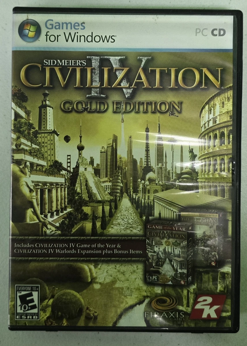 Sid Meier's Civilization PCゲーム 初代 FD4枚組 Sid Meier's Civilization IV Video Games for sale | eBay