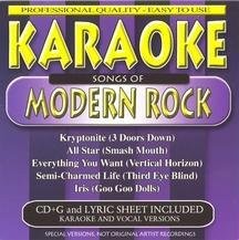 KARAOKE: SONGS OF MODERN ROCK - V/A - CD - KARAOKE - BRAND NEW/STILL SEALED 