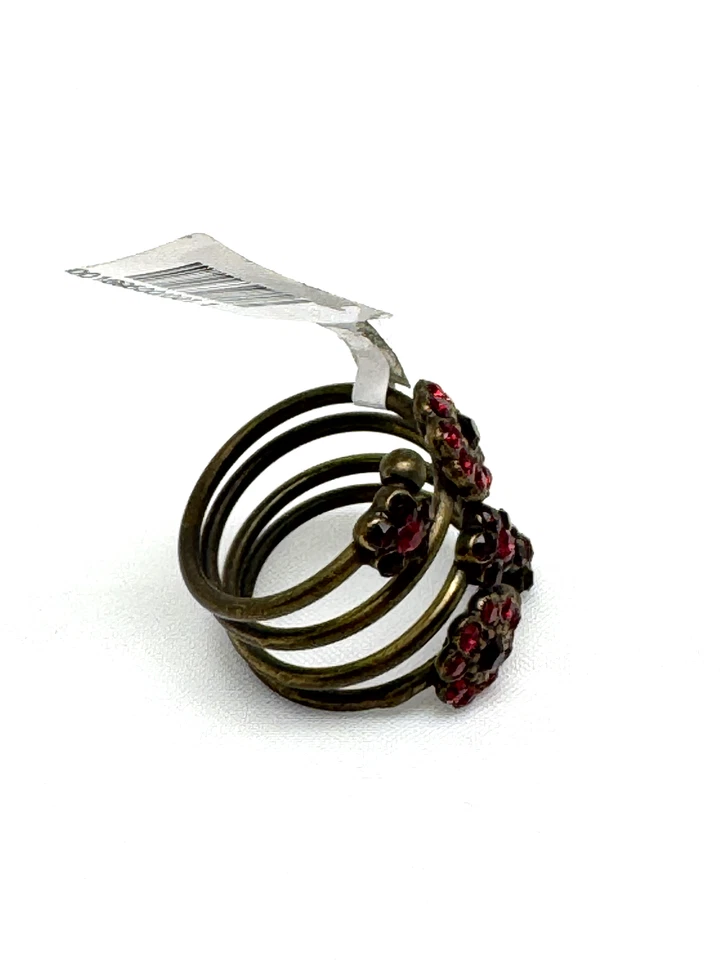 Precioso anillo de cristal Michal Negrin para mujer EE. UU. 7 #49# Foto 4 de 4