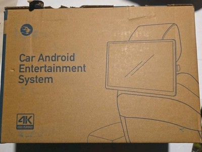 Headrest TV for Car | 12.4'' 4K Headrest Monitor | Car TV for Back 2 In Each Box