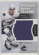 2007-08 Ultimate Collection Debut Threads 198/200 Mason Raymond #DT-MR 08ee