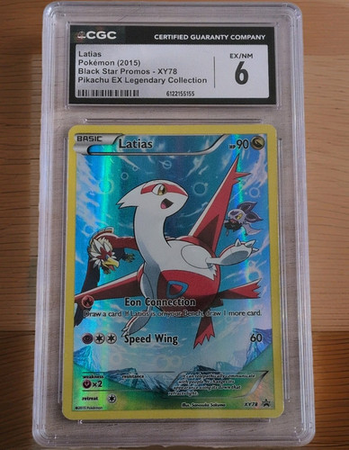 Latias graded CGC 6 for sale on eBay