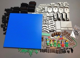 Lego 6077 Forestmen's River Fortress - 100% Build Complete No Box, Instr 