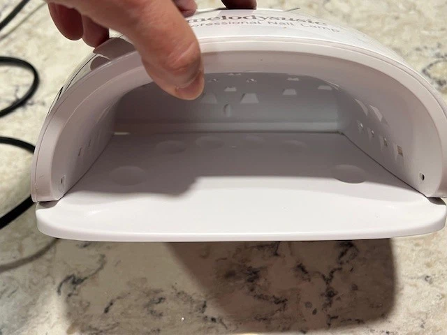 Lámpara de Uñas UV Melodysusie, Luz UV Plus30I para Uñas de Gel Verdadero 54W Profesional L Foto 4 de 4