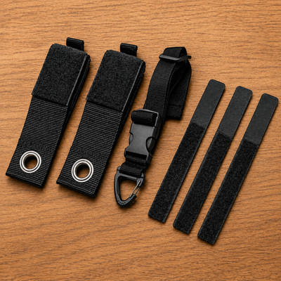 Guitar Cable Organizer Kit Multi System Cable Management Setup for Guitar Rigs