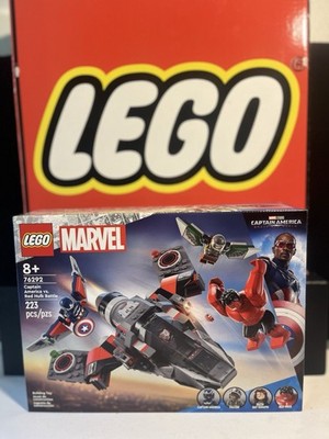Lego 76292 Marvel Captain America vs. Red Hulk Battle.