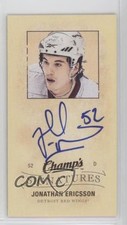2009-10 Upper Deck Champ's Mini Signatures Jonathan Ericsson #CS-ER Auto xp6