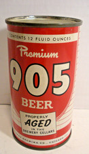 Vintage 905 Premium Beer Can Brewing Co. Chicago Illinois Flat Top 12oz Aged