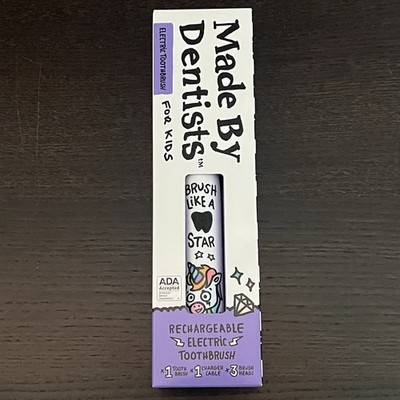 Made by Dentists Brush Like A Star Unicorn Electric Kids Toothbrush 3 Heads