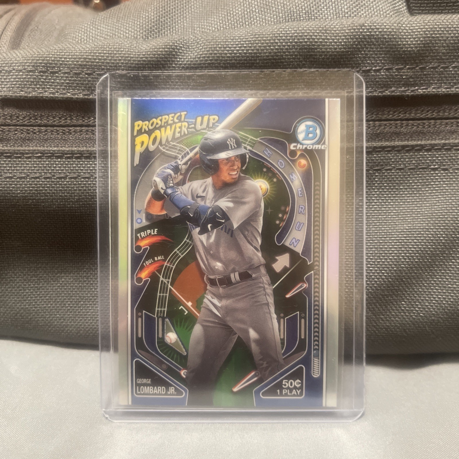 2024 Bowman Chrome #PP-17 George Lombard Jr. Prospect Power Up -Yankees
