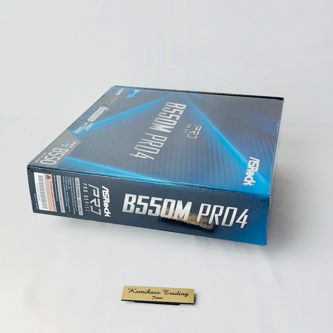 ASRock B550M PRO4 AM4 AMD B550 SATA 6Gb/s Micro ATX AMD
