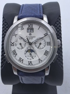 Aeromatic 1912 Automatic A1063 Watch - Limited Edition, Month, Day, Date, Moon