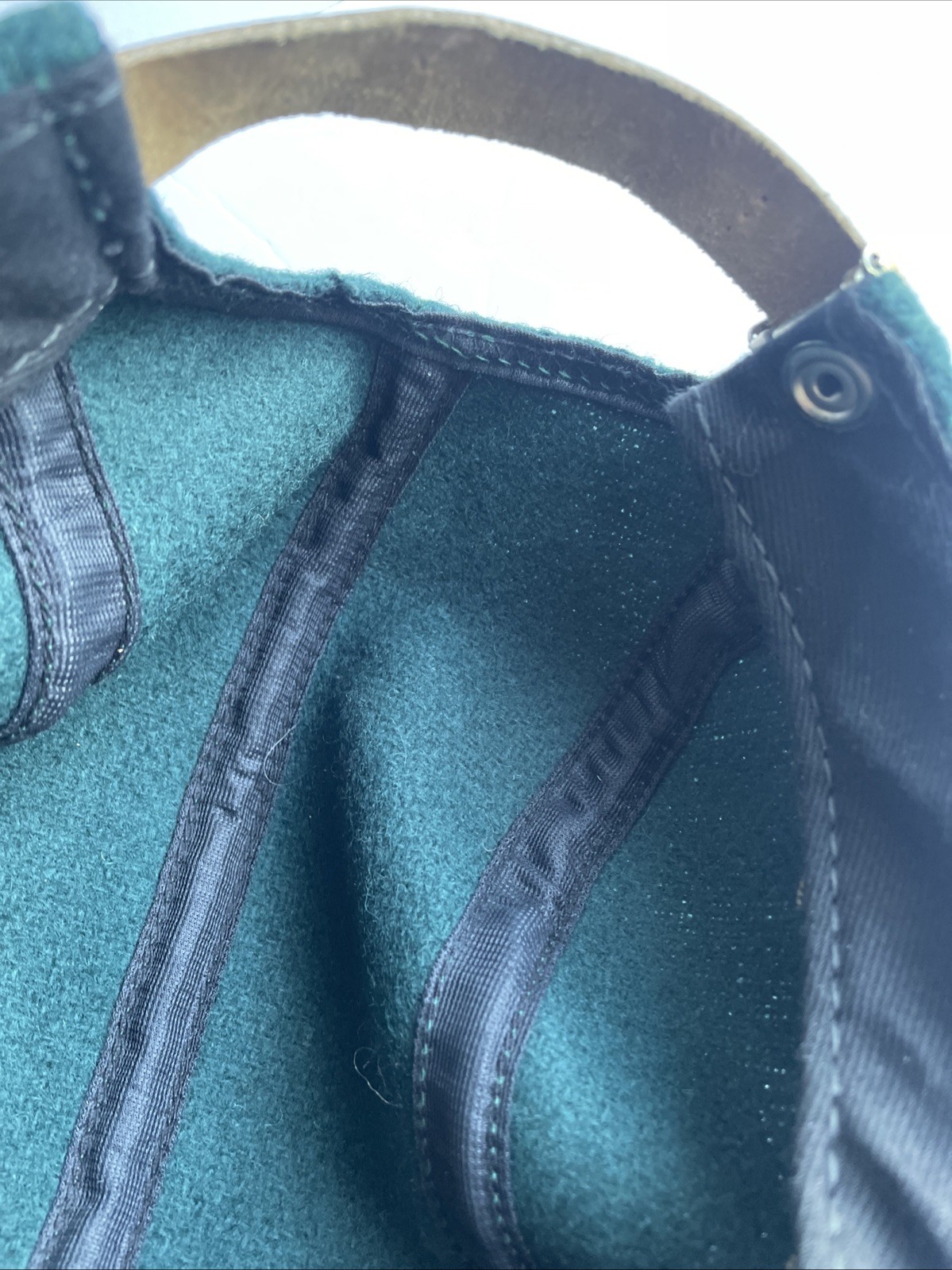 Pendleton 5 Panel Green Wool Adjustable Strap Bac… - image 20