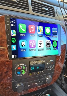 For Chevy Silverado 1500 2500HD 07-12 Head Unit Carplay Car Stereo Radio GPS FM