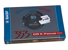 BASF Cr II 353 FOCUS 90  BLANK CASSETTE TAPE TYPE II SEALED - Position Chrome