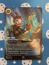 Daisy Duck - Paranormal Investigator Store Championship 24 Disney Lorcana...