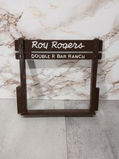 Marx 1950's Roy Rogers Double R Bar Ranch Playset Piece Brown Gate