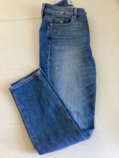 Paige Hoxton Slim High Rise Ankle Casanova Distressed Stretch Jeans Size 28