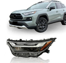 Headlight W/Halogen Turn Signal Light Fit for 2022-25 Toyota RAV4 Adventure/Trai