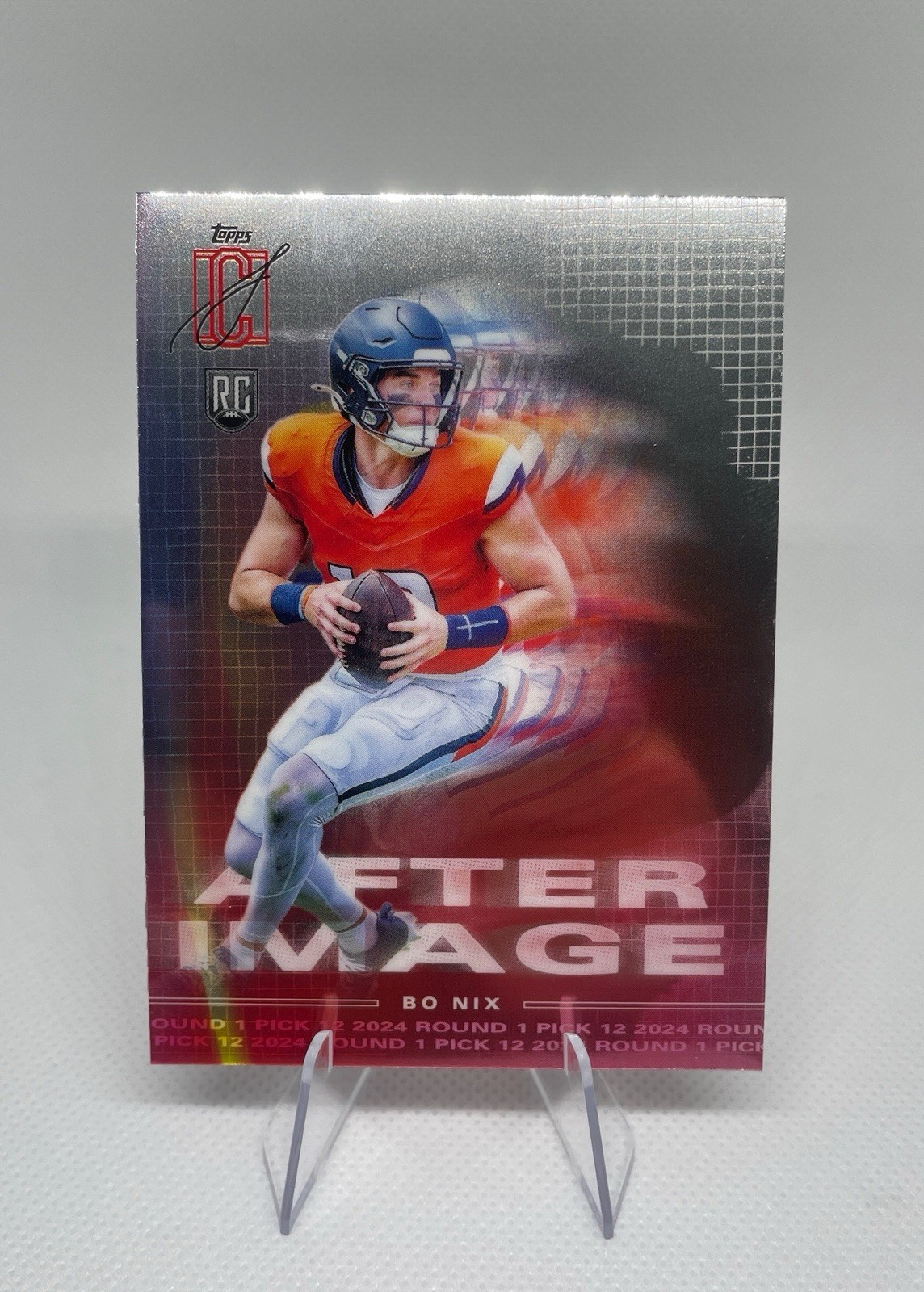2024 Topps Signature Class - After Image Bo Nix #AI-9 (RC)