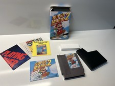 Super Mario Bros. 2 NES Nintendo Complete CIB Excellent Condition
