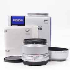Olympus M.Zuiko 25mm F1.8 Lens Silver [Top Mint] #5672J