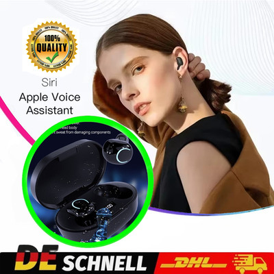 Bluetooth 5.3 Kopfhörer In Ear Kabellos TWS Sportkopfhörer IPX-5 mit Mikrofon 