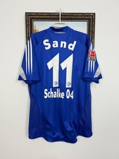 FC Schalke 04 Home football shirt 2004 Player Issue 11 Sand Jersey Trikot Sz XL