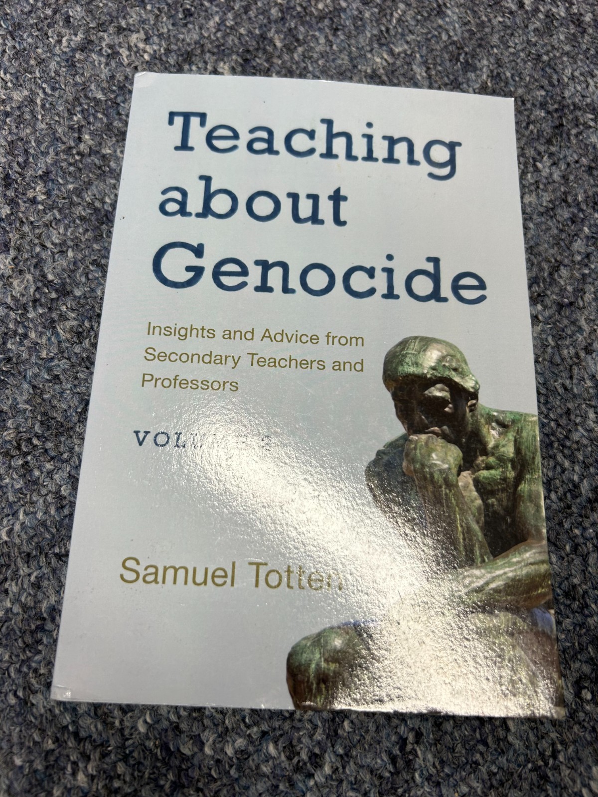 Teaching about Genocide - Samuel Totten (Paperback) NEW - Free P+P