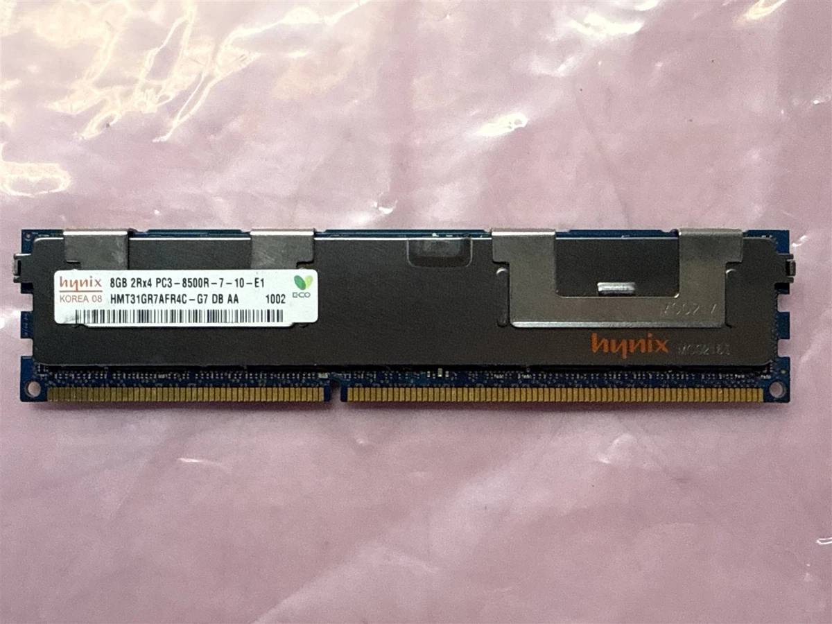 Hynix 2GB DDR3-1066 HMT125S6BFR8C-G7 SODIMM PC3-8500 NON-ECC Hynix 2GB DDR3-1066 HMT125S6BFR8C-G7 SODIMM PC3-8500 NON-ECC