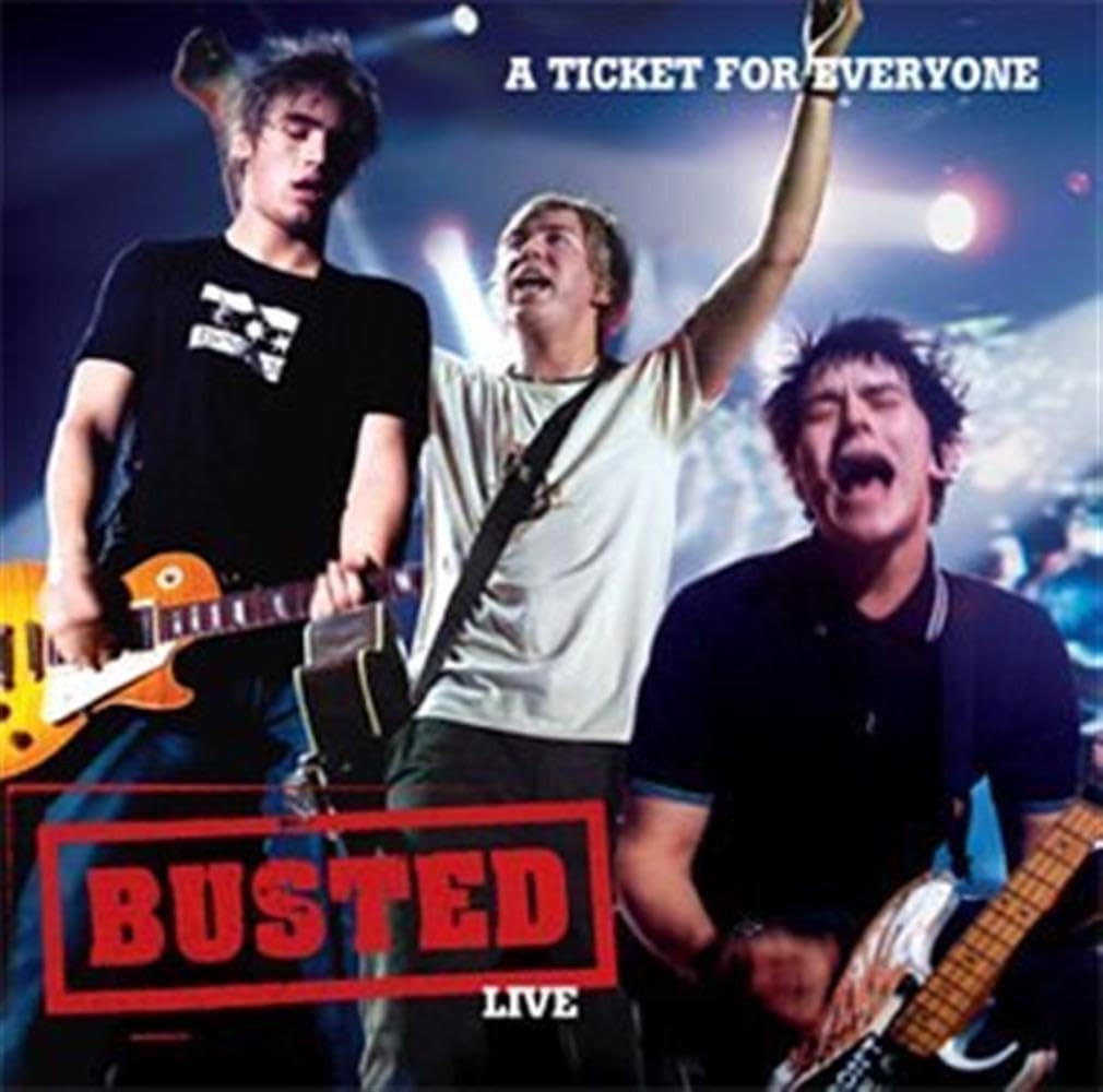 Busted / Live / A Ticket For Everyone (CD) **NEW**