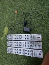 3 Of Behringer AMP800 Stereo Headphone Amplifier + One Oem Adapter