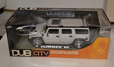 Jada Dub City Big Ballers Hummer H2 1:18 Black - NEU OVP - Rare VHTF US-Import
