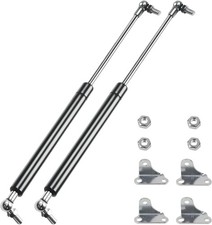 Gas Struts 15In 120Lb Prop Shock Lift Springs Rod Struts W/ L Mount Brackets RV