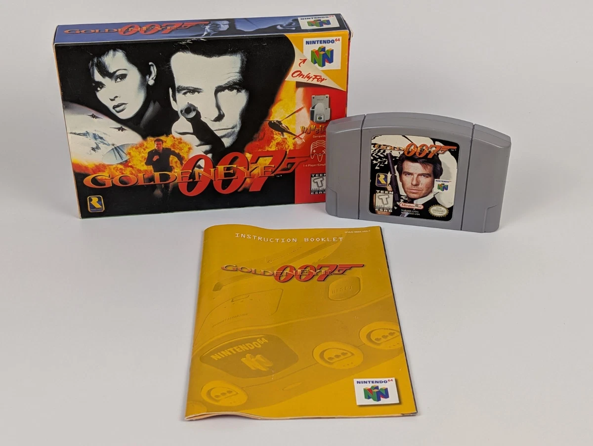 Nintendo 64 GoldenEye 007 Boxing Video Games for sale | eBay