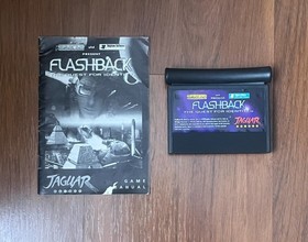 Atari Jaguar Flashback Game Cartridge Tested and Working with Manual