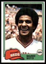 1981 Topps Set Break #354 Mario Soto Cincinnati Reds