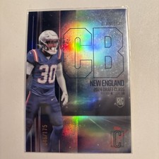 2024 Topps Signature D.J. James VARIATION INDIGO REFRACTOR /175 SP #RCV-118 RC 