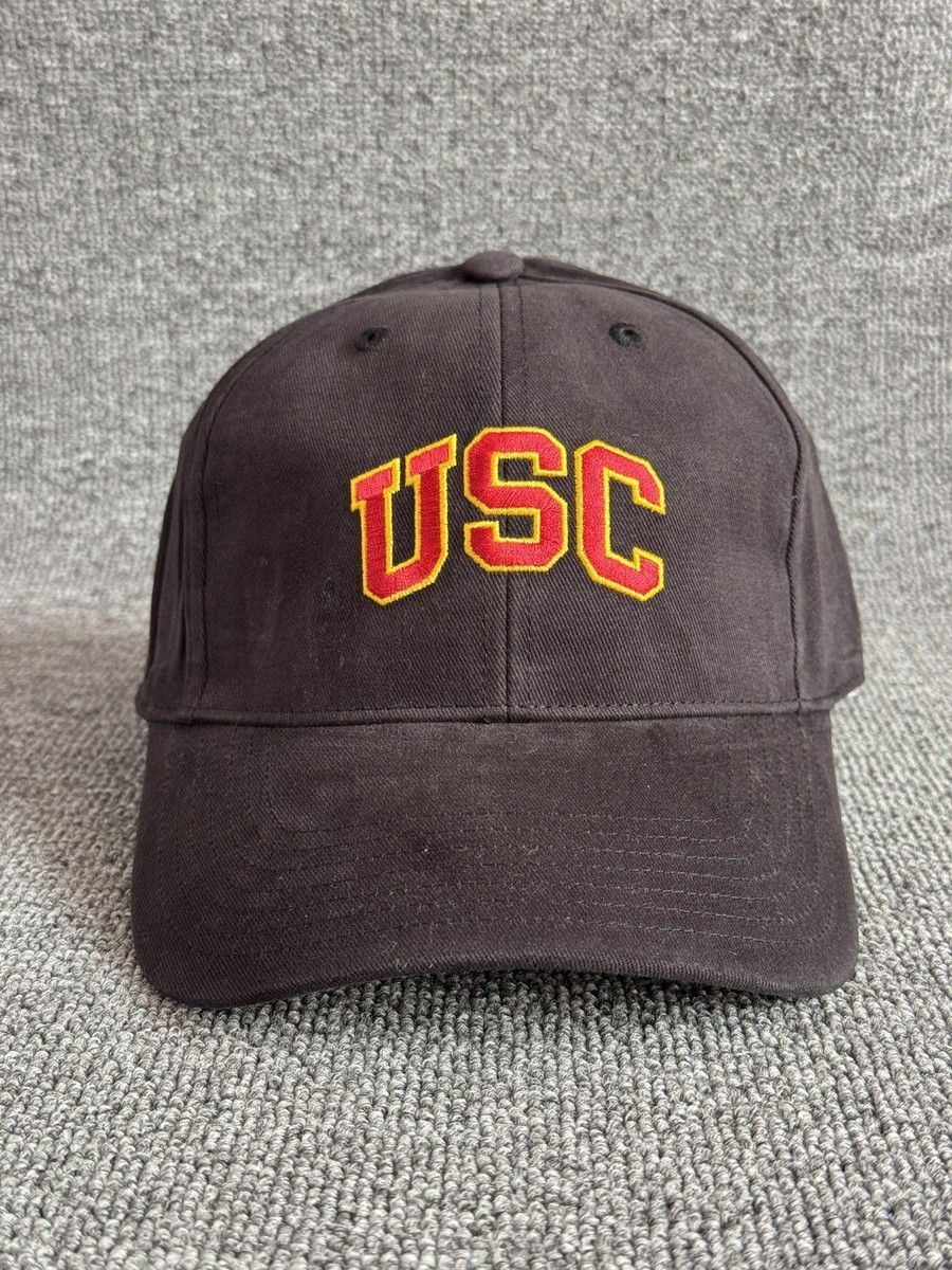 '47 Brand USC Trojans Retro Dad Hat Strapback Brown Curved Brim Cap