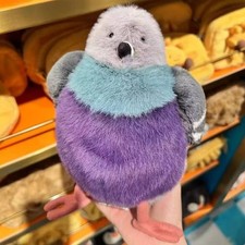 Fat Pigeon Plushie Fluffy Bird Stuffed Animal Toy Cute Companion Kids Gift
