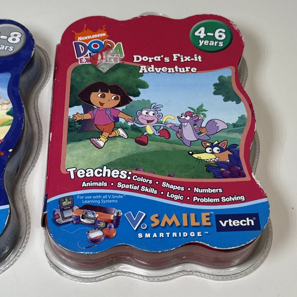 Disney Vtech Smartridge Aladdin & Dora V Smile Smartridge - Image 3 of 4