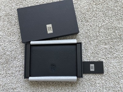 NIB～ Rolls Royce The Collection Original Card Holder Black/Orange VIP Gift