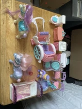 Vintage 1995 Pony Horse figure Fisher Price Once Upon A Dream Lot Of Toys