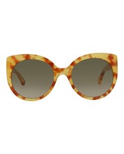 Gucci Womens Cat Eye Havana Havana Brown Fashion Designer Eyewear