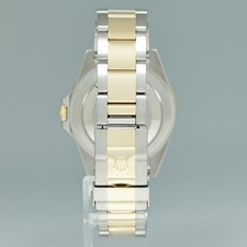 MINT 2000 Rolex GMT-Master 16713 Black Two-Tone Yellow Gold and Steel Oyster 5